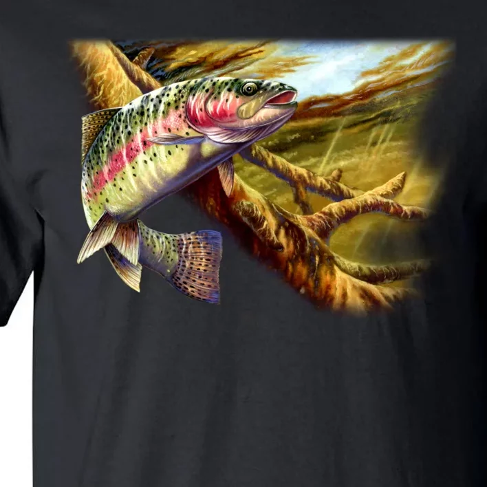 Wildlife - Rainbow Trout Tall T-Shirt