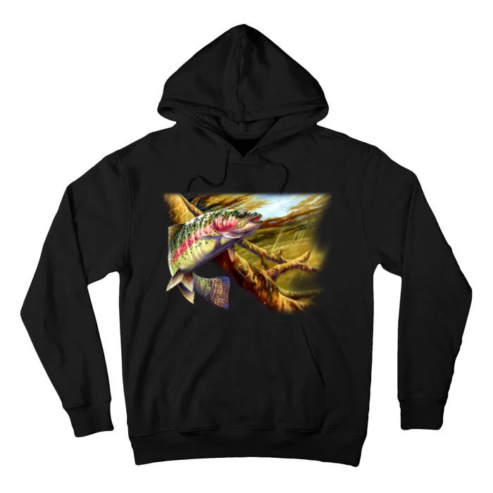 Wildlife - Rainbow Trout Tall Hoodie