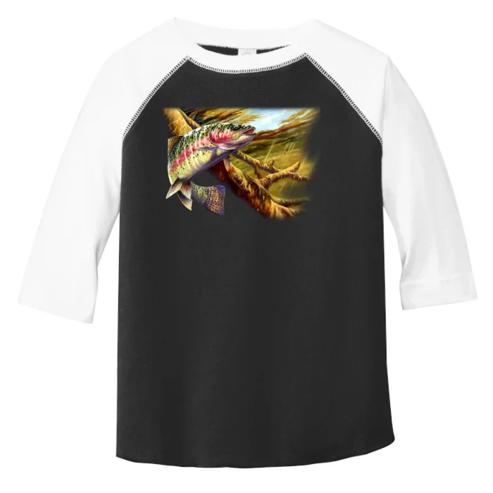 Wildlife - Rainbow Trout Toddler Fine Jersey T-Shirt