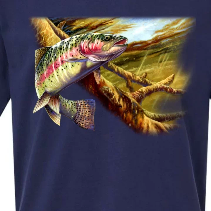 Wildlife - Rainbow Trout Sueded Cloud Jersey T-Shirt