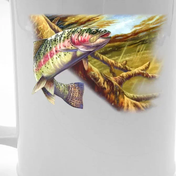 Wildlife - Rainbow Trout Front & Back Beer Stein