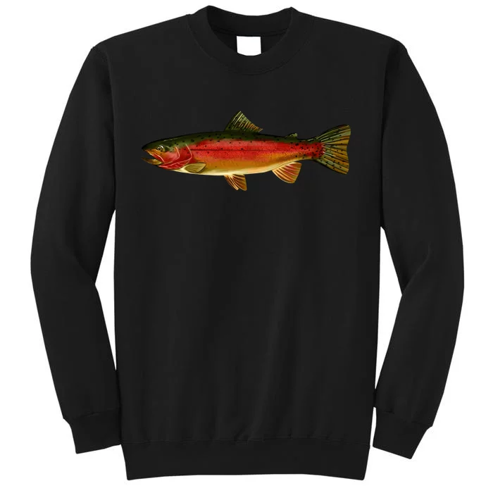 Wildlife - Rainbow Trout Side Tall Sweatshirt