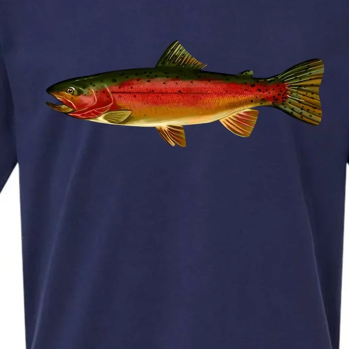 Wildlife - Rainbow Trout Side Sueded Cloud Jersey T-Shirt