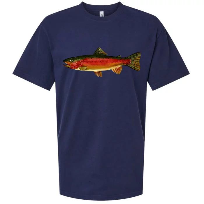 Wildlife - Rainbow Trout Side Sueded Cloud Jersey T-Shirt