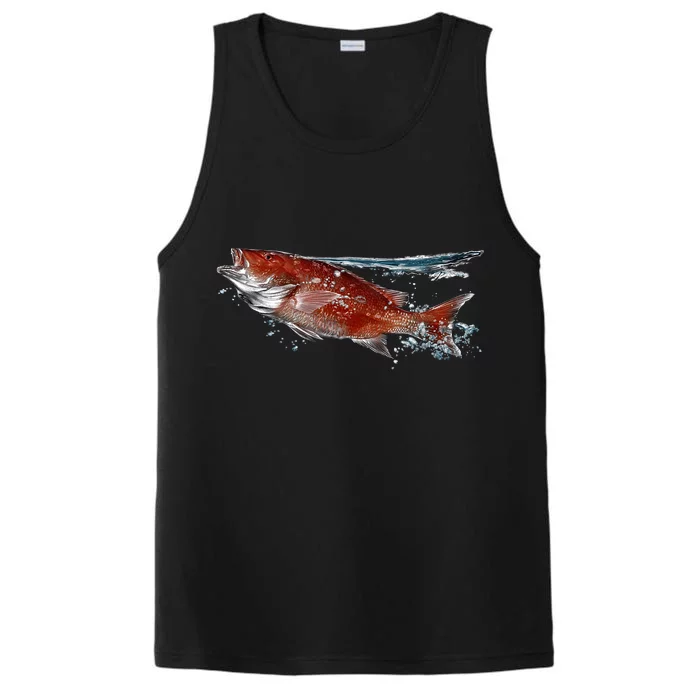 Wildlife - Red Snapper Surfacing Performance Tank