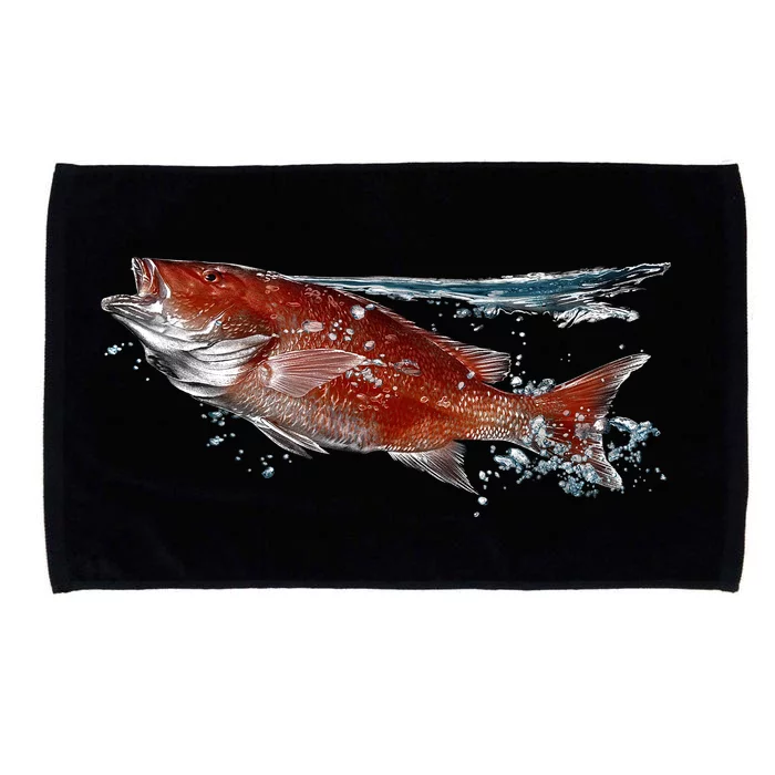 Wildlife - Red Snapper Surfacing Microfiber Hand Towel