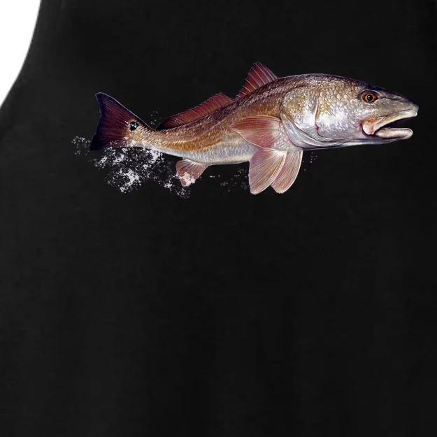 Wildlife - Redfish Ladies Tri-Blend Wicking Tank