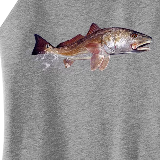 Wildlife - Redfish Women’s Perfect Tri Rocker Tank