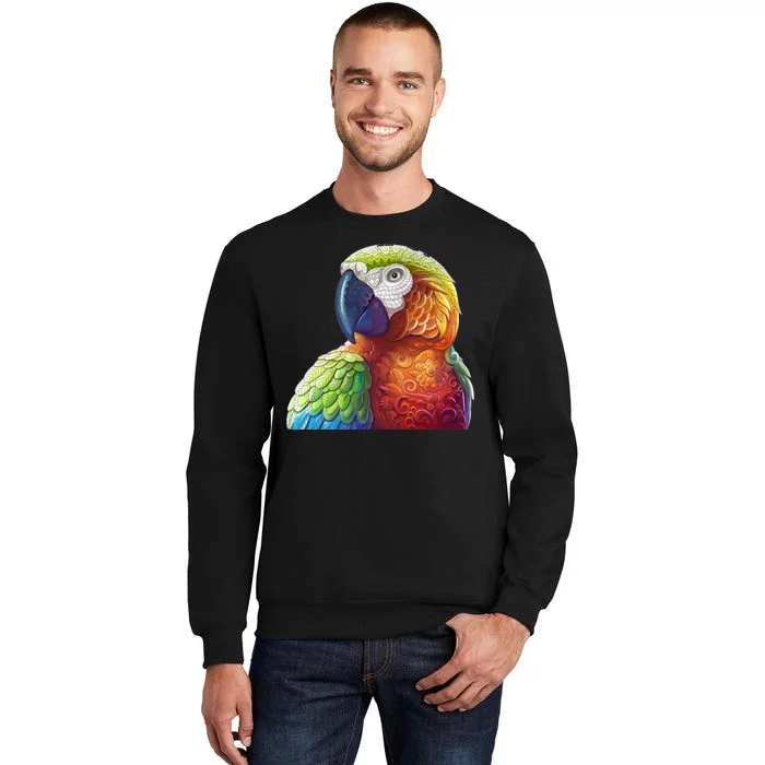 Wildlife - Scarlet Macaw Ara Parrot Sweatshirt