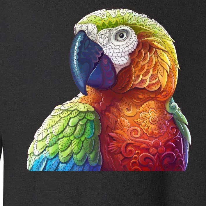 Wildlife - Scarlet Macaw Ara Parrot Toddler Sweatshirt