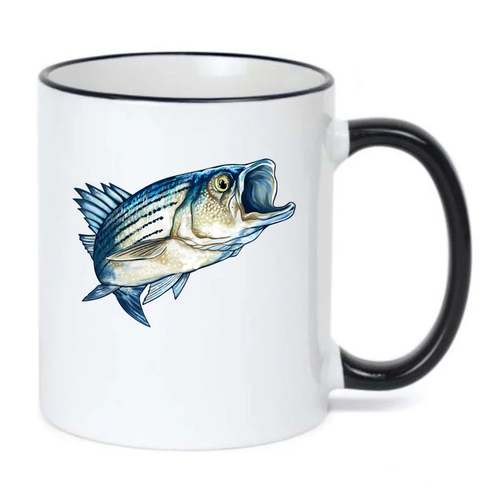 Wildlife - Striped Bass Black Color Changing Mug