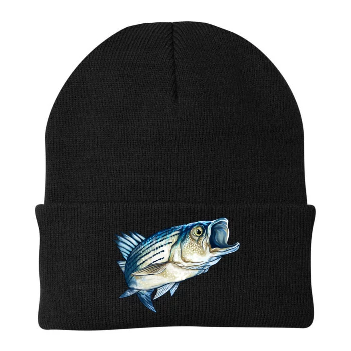 Wildlife - Striped Bass Knit Cap Winter Beanie