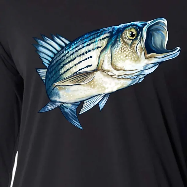 Wildlife - Striped Bass Cooling Performance Long Sleeve Crew