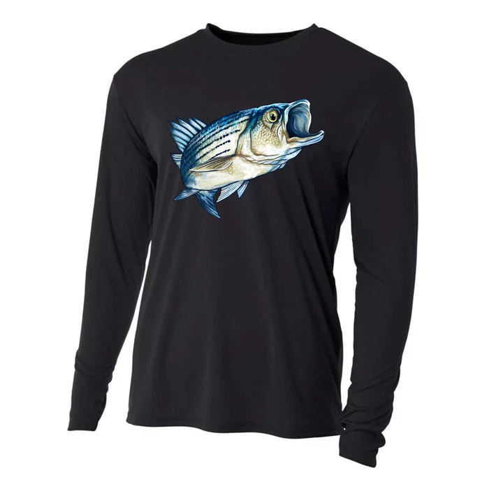 Wildlife - Striped Bass Cooling Performance Long Sleeve Crew