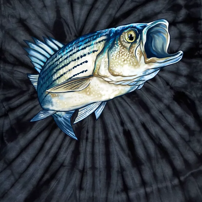 Wildlife - Striped Bass Tie-Dye T-Shirt