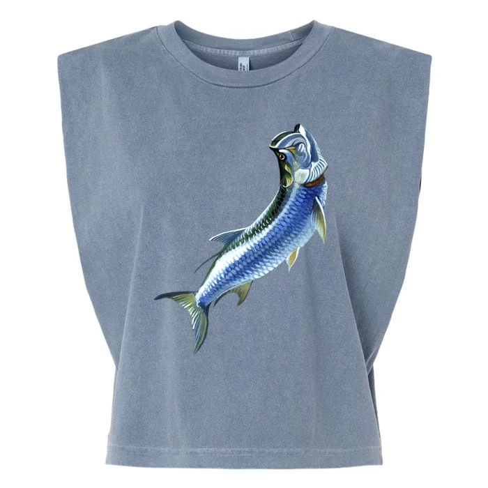 Wildlife - Tarpon Garment-Dyed Women's Muscle Tee