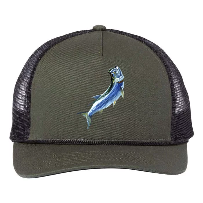 Wildlife - Tarpon Retro Rope Trucker Hat Cap