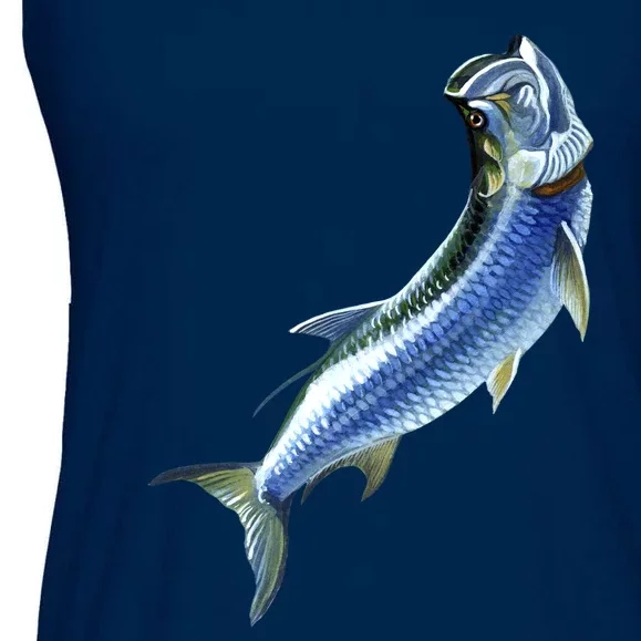 Wildlife - Tarpon Ladies Essential Flowy Tank