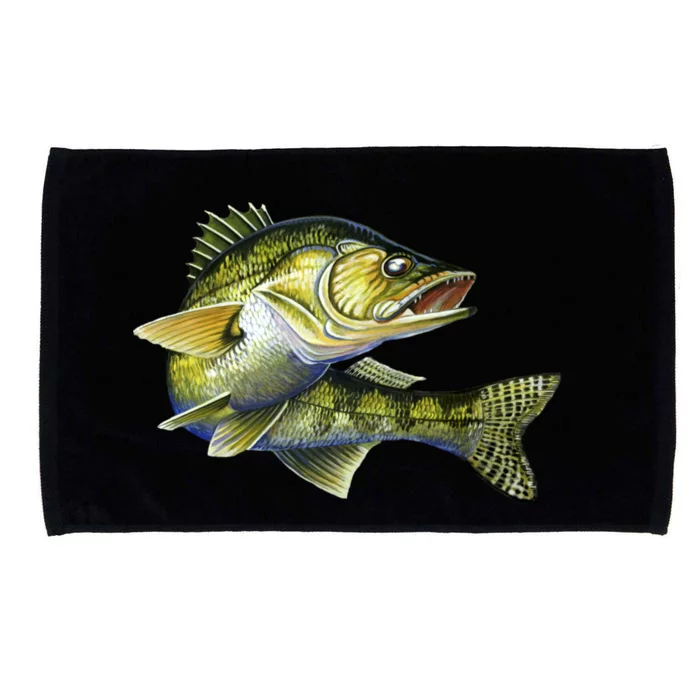 Wildlife - Walleye Microfiber Hand Towel