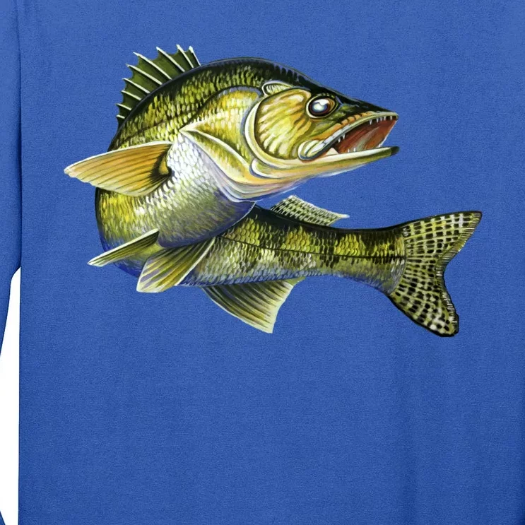 Wildlife - Walleye Tall Long Sleeve T-Shirt