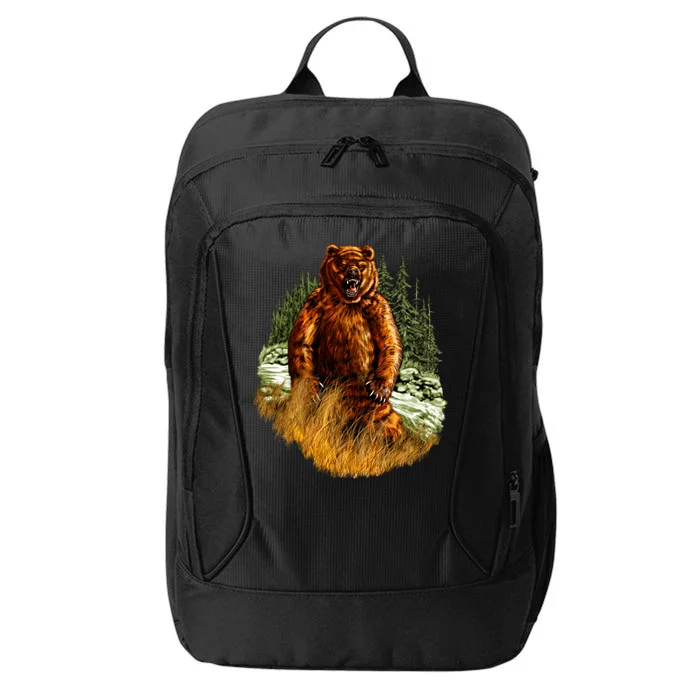 Wildlife - Wild Bear Portrait City Backpack