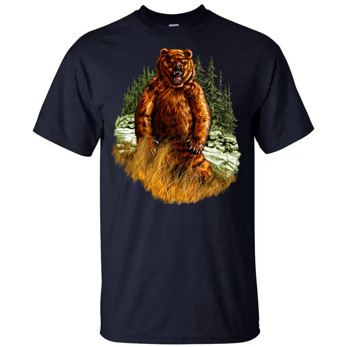 Wildlife - Wild Bear Portrait Tall T-Shirt