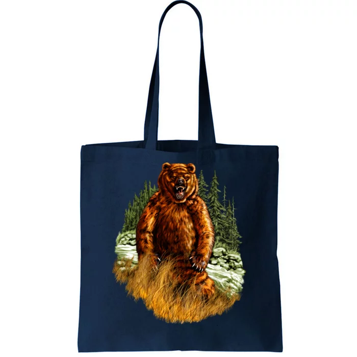 Wildlife - Wild Bear Portrait Tote Bag