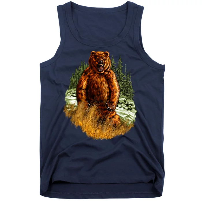 Wildlife - Wild Bear Portrait Tank Top