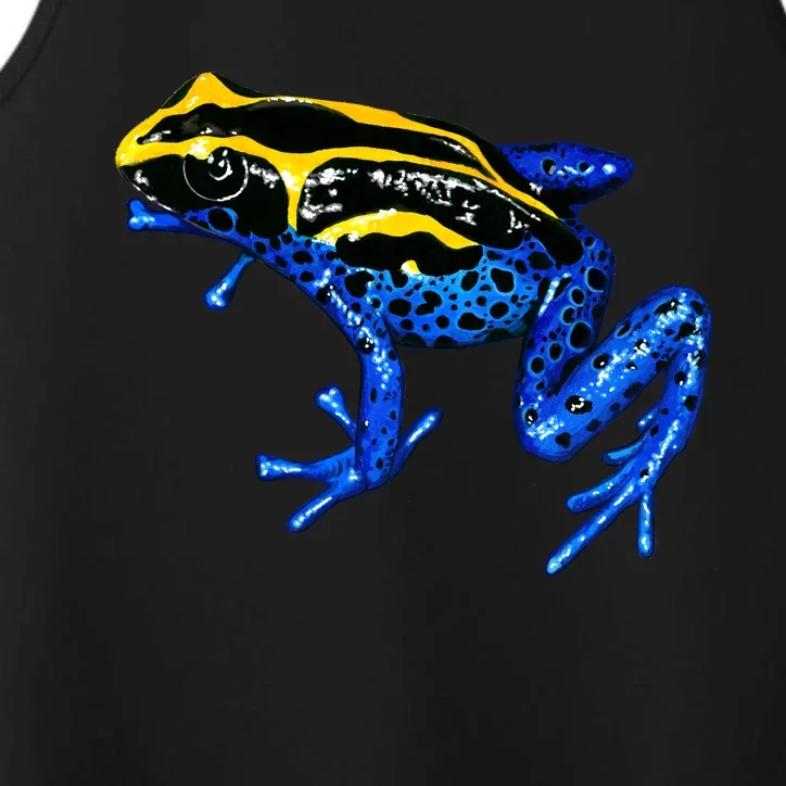 Wildlife - Yellow And Blue Frog Performance Tank