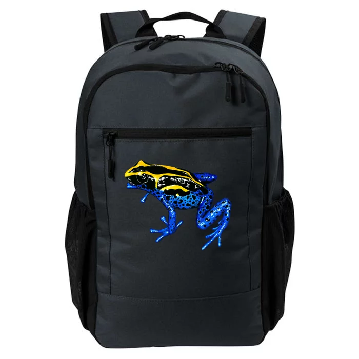 Wildlife - Yellow And Blue Frog Daily Commute Backpack