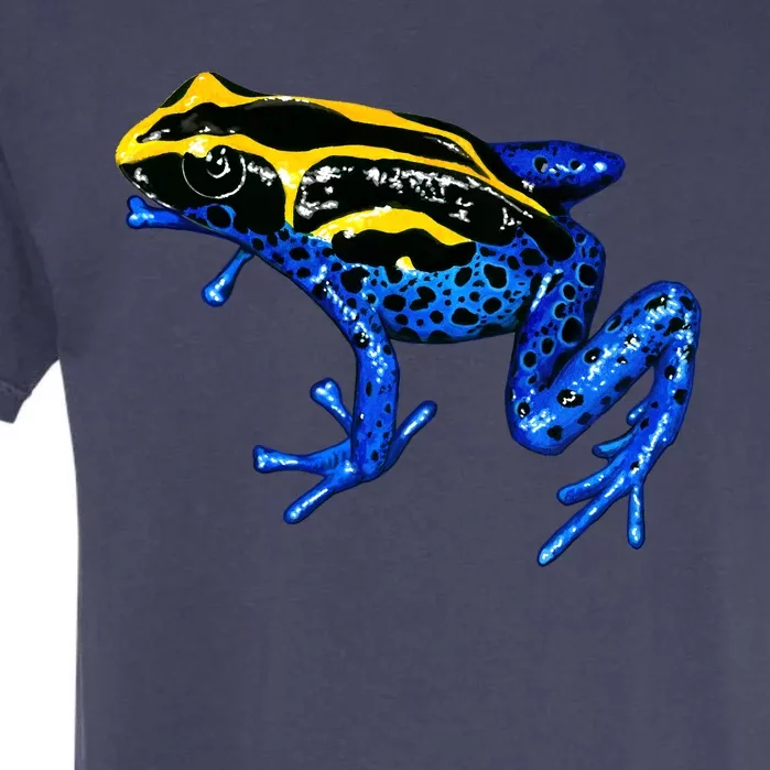 Wildlife - Yellow And Blue Frog Garment-Dyed Heavyweight T-Shirt