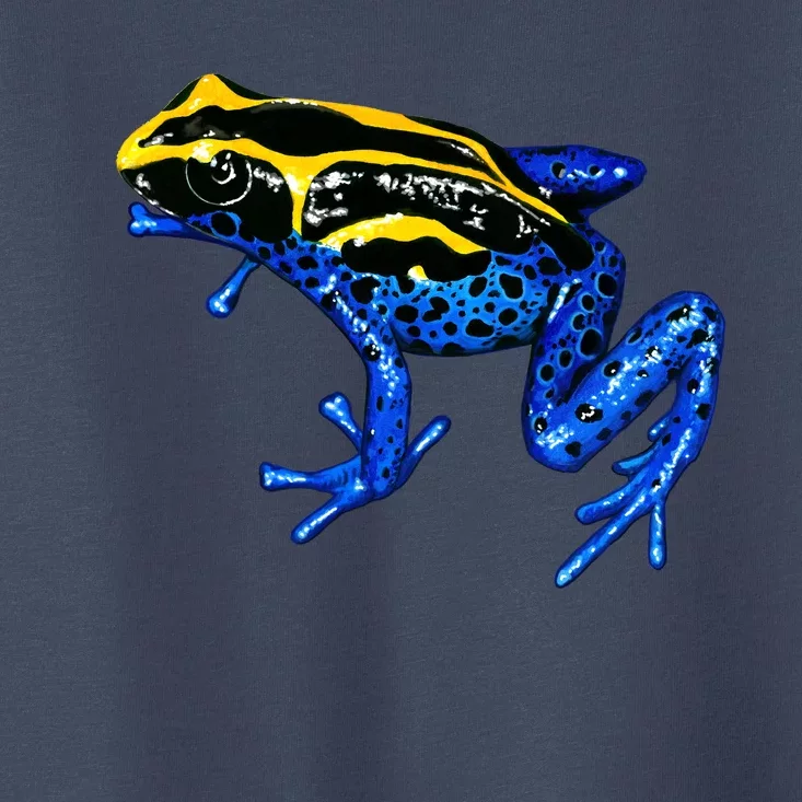 Wildlife - Yellow And Blue Frog Toddler T-Shirt