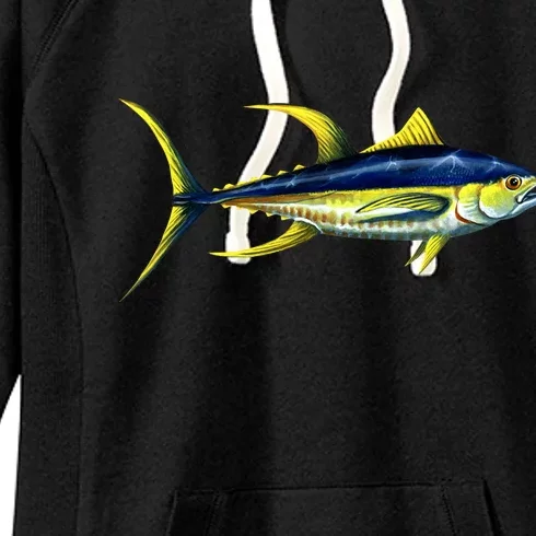 Wildlife - Yellowfin Tuna Women's Fleece Hoodie