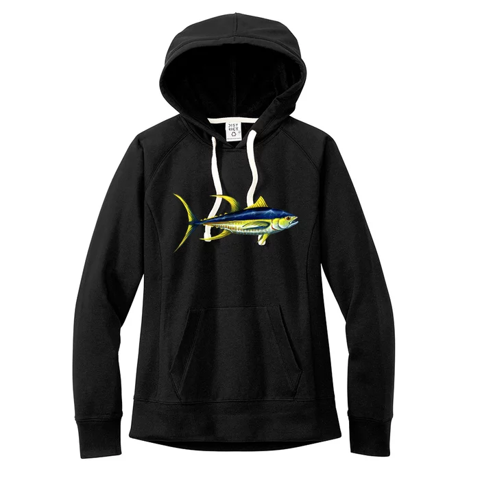 Wildlife - Yellowfin Tuna Women's Fleece Hoodie