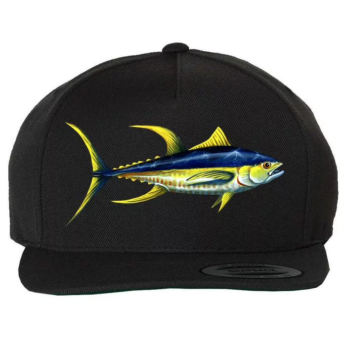 Wildlife - Yellowfin Tuna Wool Snapback Cap