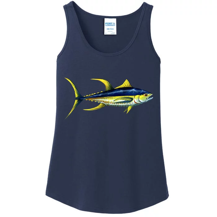 Wildlife - Yellowfin Tuna Ladies Essential Tank