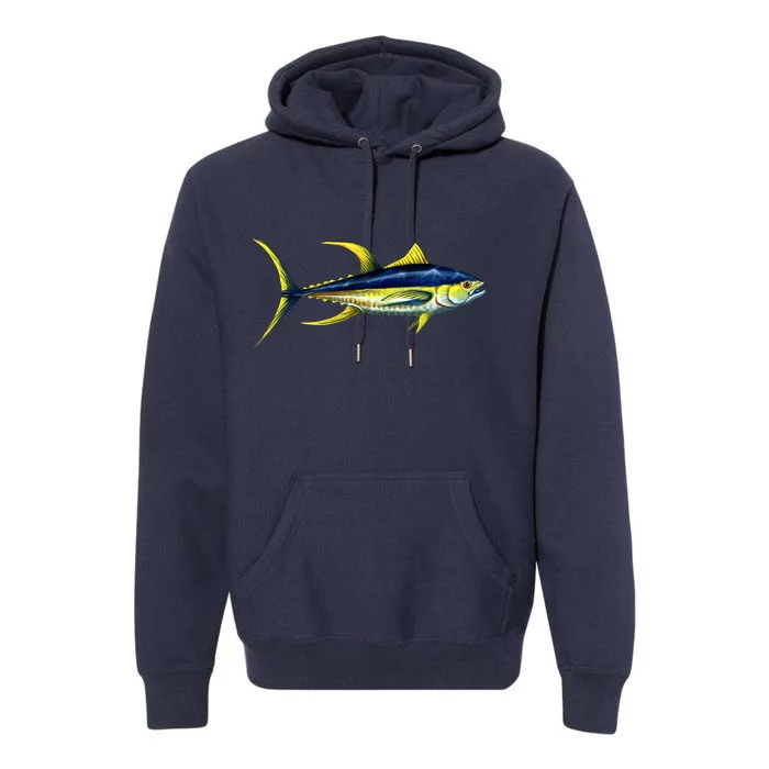 Wildlife - Yellowfin Tuna Premium Hoodie