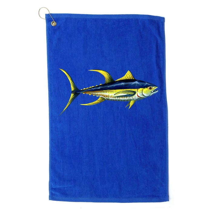 Wildlife - Yellowfin Tuna Platinum Collection Golf Towel