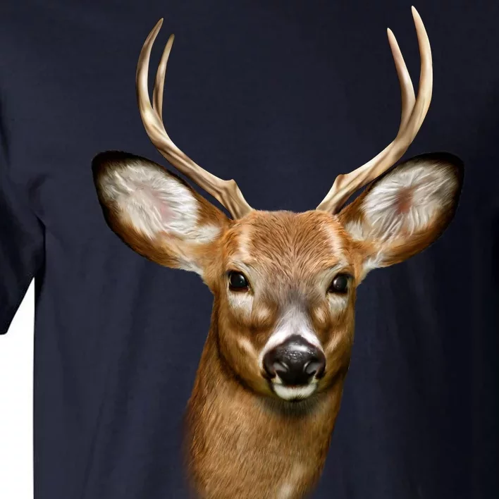 Wildlife Big Face Young Buck Deer Portrait Tall T-Shirt