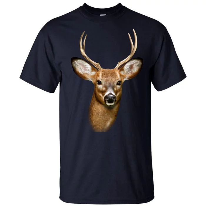 Wildlife Big Face Young Buck Deer Portrait Tall T-Shirt