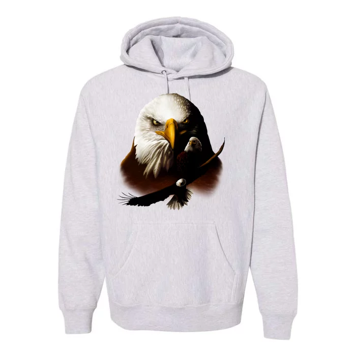 Wildlife Chopper Eagle Premium Hoodie