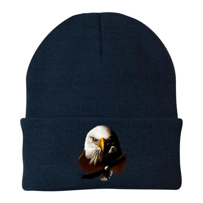 Wildlife Chopper Eagle Knit Cap Winter Beanie