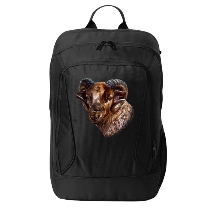 Wildlife Ram Stare City Backpack