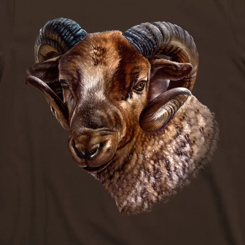 Wildlife Ram Stare T-Shirt