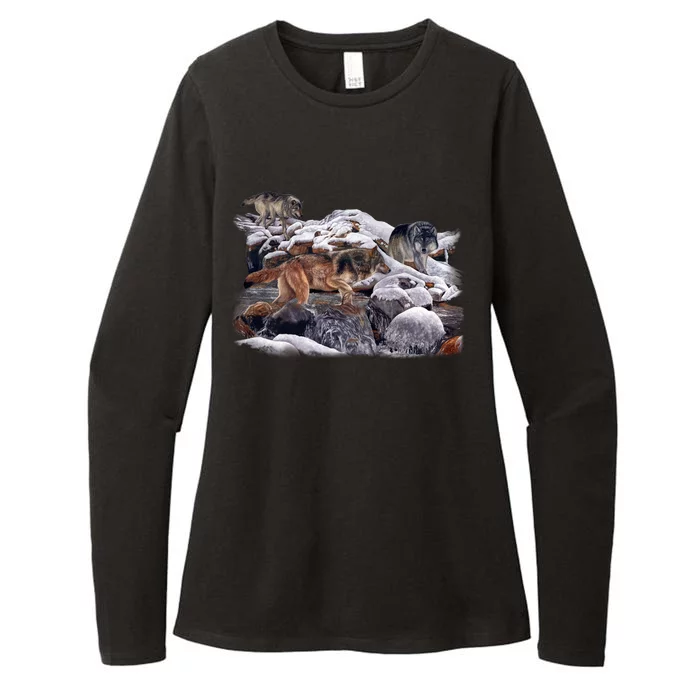 Wildlife Wolf Creek Womens CVC Long Sleeve Shirt