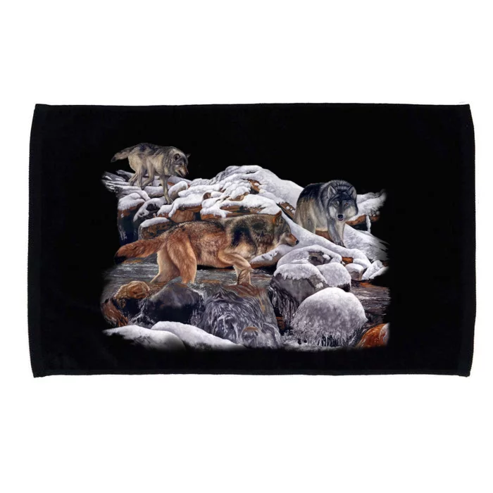 Wildlife Wolf Creek Microfiber Hand Towel