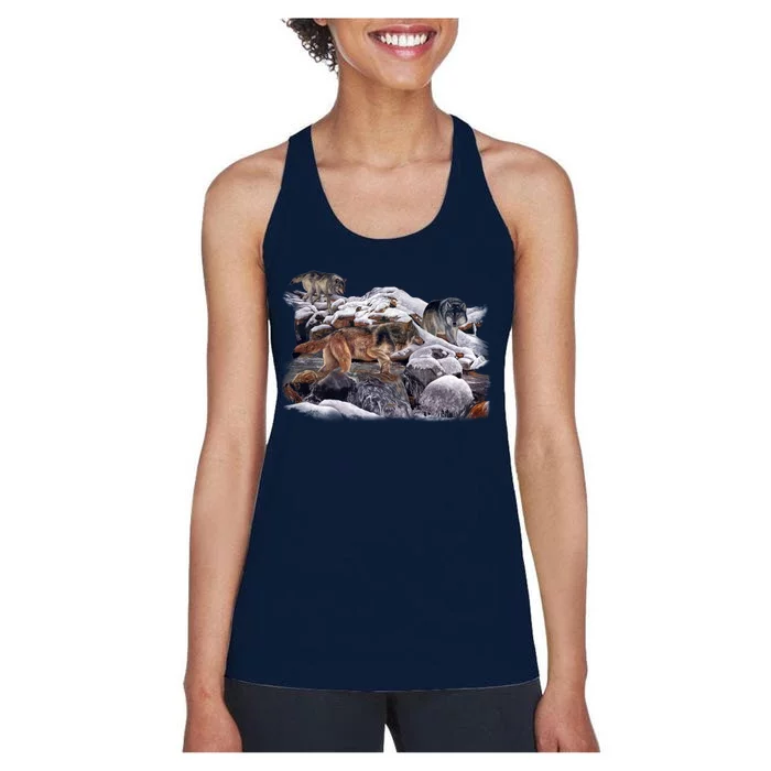 Wildlife Wolf Creek Women's Racerback Tank