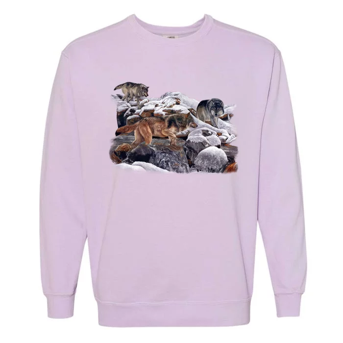 Wildlife Wolf Creek Garment-Dyed Sweatshirt