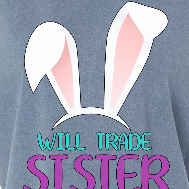 Will Trade Sister For Easter Eggs Garment-Dyed Women's Muscle Tee