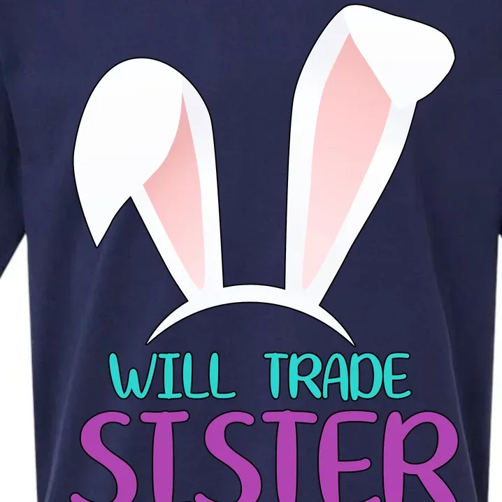 Will Trade Sister For Easter Eggs Sueded Cloud Jersey T-Shirt